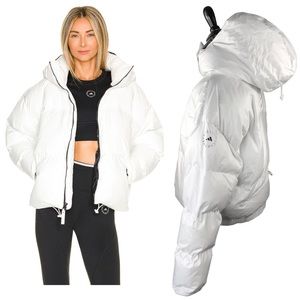 🆕 adidas by Stella McCartney ASMC Short Puffer Coat in Clowhi